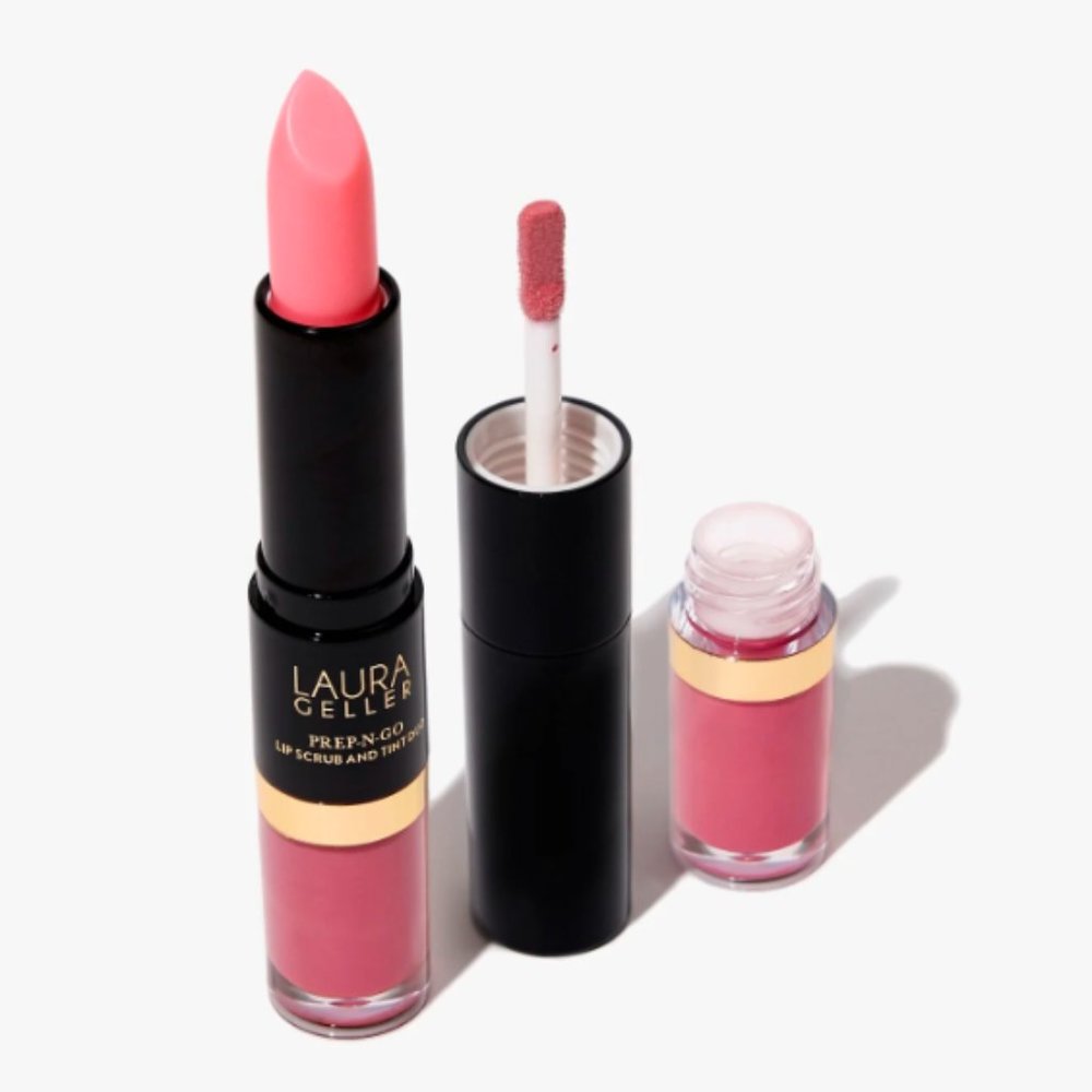Laura Geller Prep-n-Go Lip Scrub and Tint Duo Rush Hour New